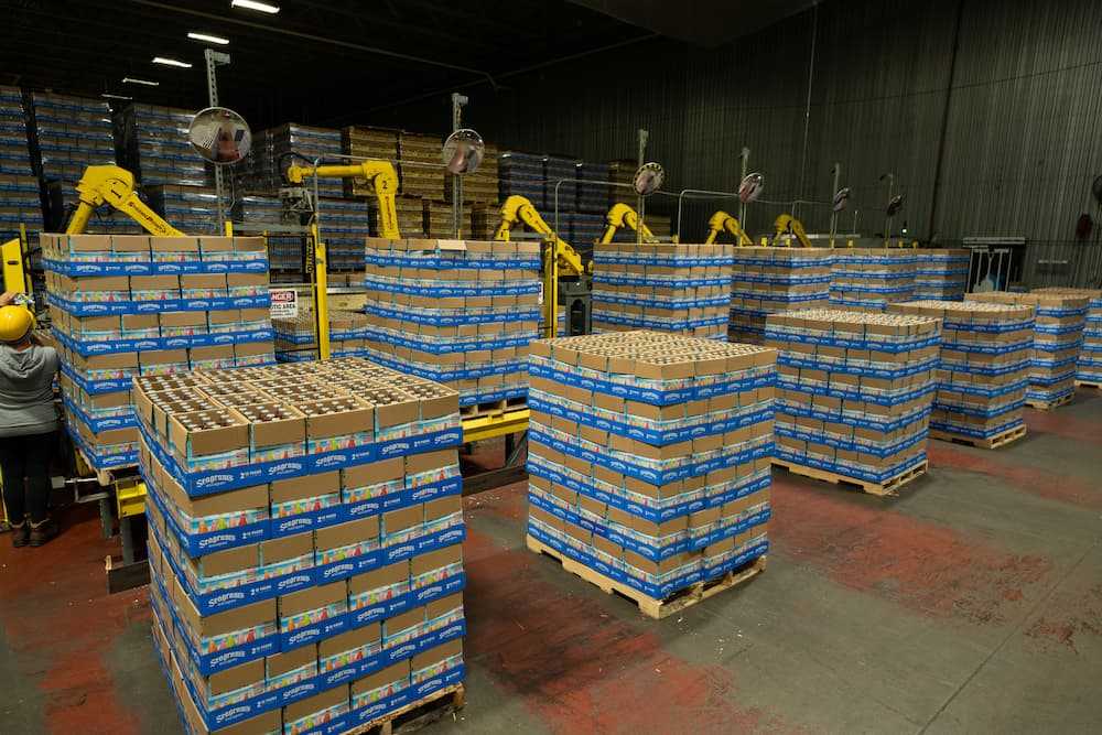 Photo of automated variety pack robots Photo of automated variety pack robots