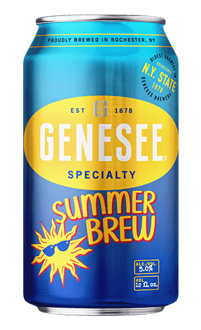 A can of Genesee Summer Brew