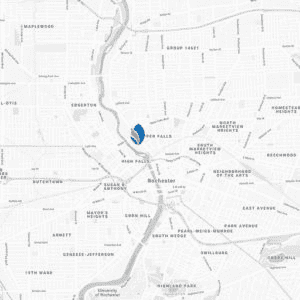 A map with a marker at the FIFCO USA Corporate Headquarters